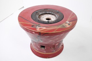 煉炭火鉢の写真