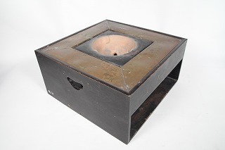 煉炭火鉢の写真