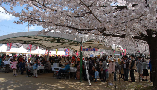 写真：お祭り広場