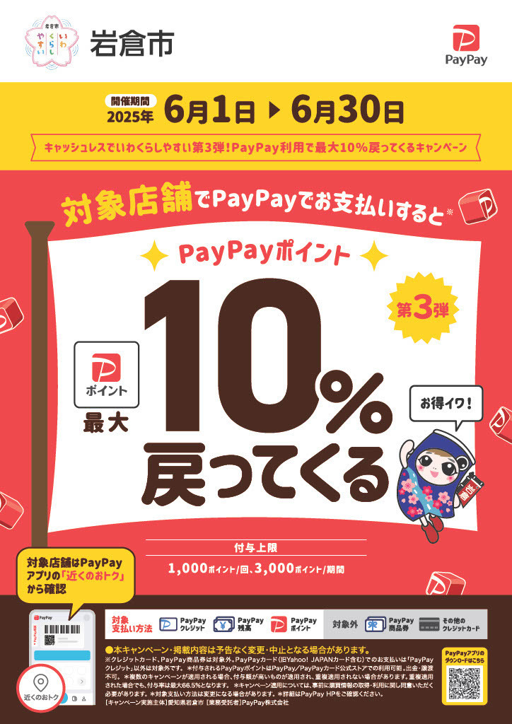 PayPayポスター