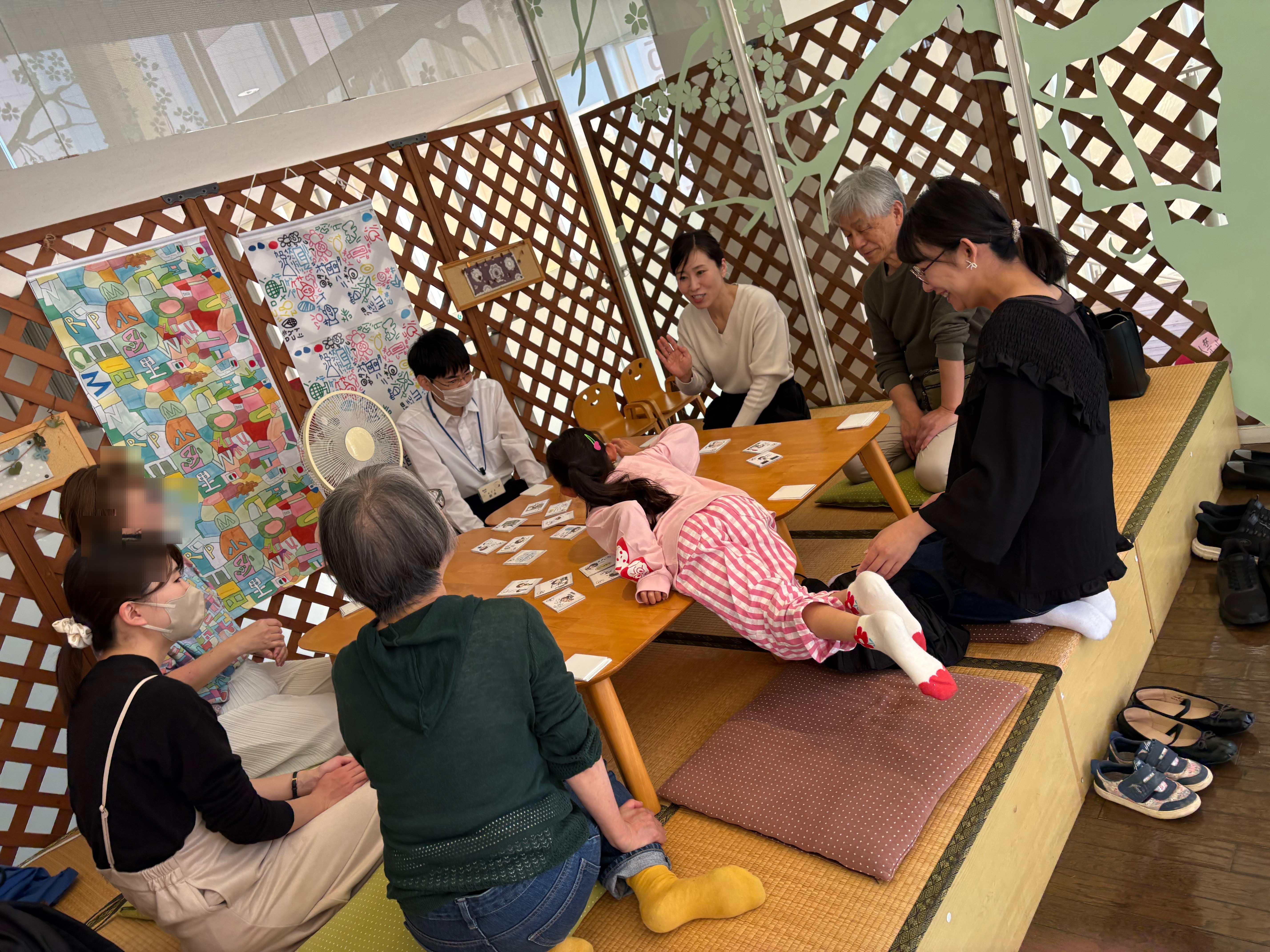 カルタ大会の様子