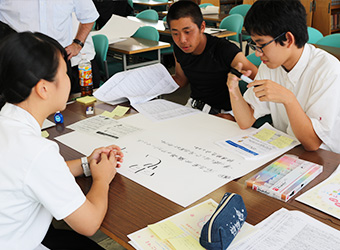 話し合いの様子