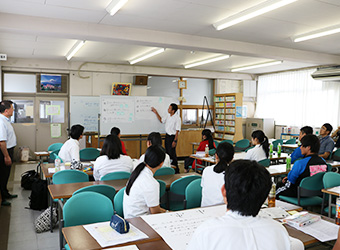 Cチームの発表